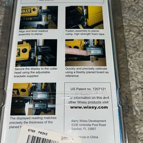 New Wixey WR510 Electronic Digital Readout Kit for Portable Planers - Picture 5 of 7